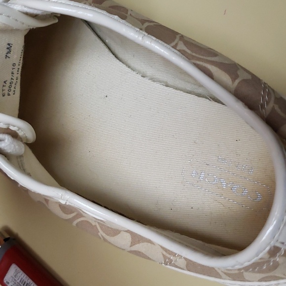 Coach Etta tennis shoes 7.5 - Picture 10 of 12